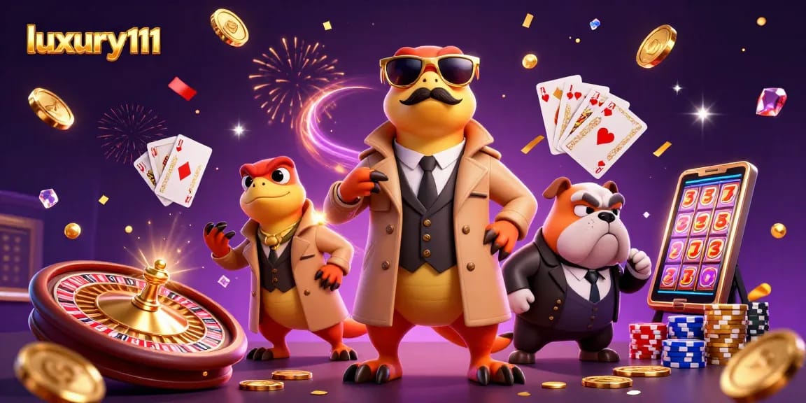 Experience luxury111 with raptors disguised as a tall person trying to enter a VIP casino lounge.