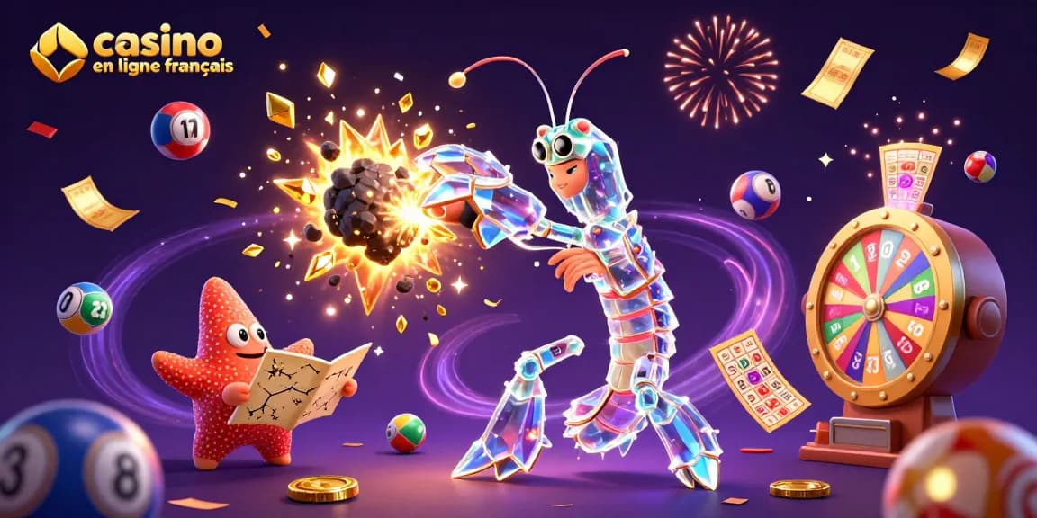 Découvrez la magie du casino en ligne français avec un samouraï galactique et des jeux éclatants.