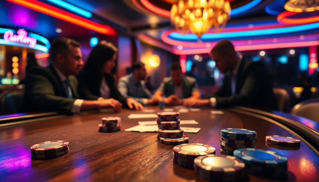 Menangkan permainan dengan Planet77 APK di meja poker yang glamor dan berenergi.