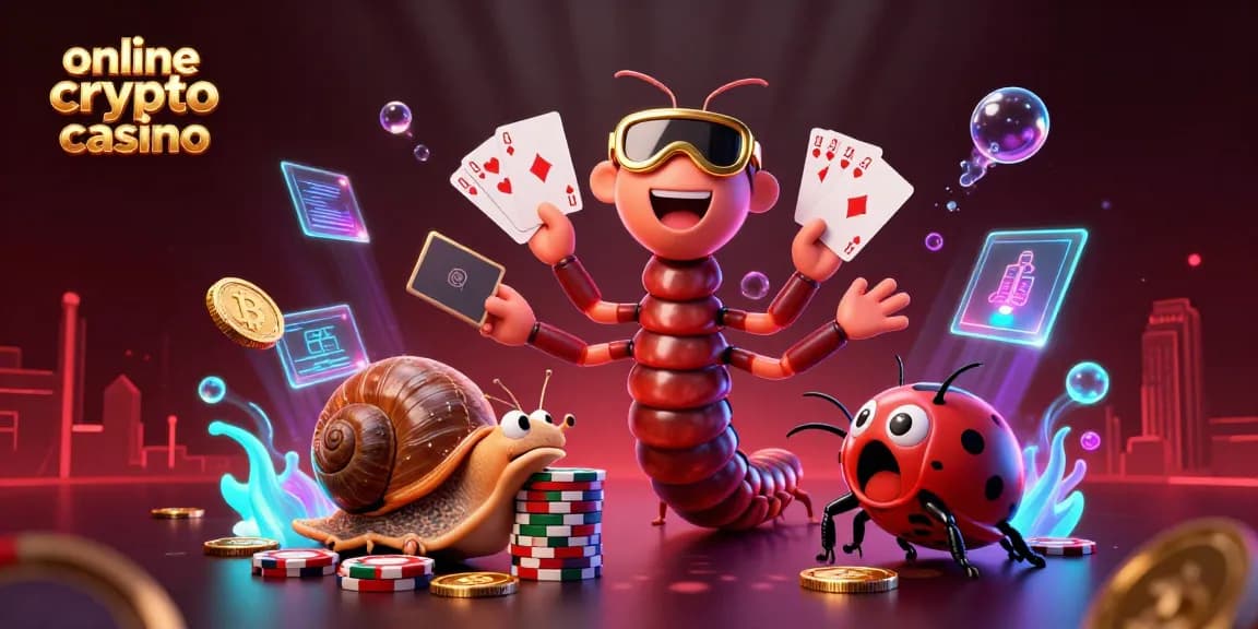 Gioca alle slot e scopri il mondo degli online crypto casino con fantastici bonus e pagamento veloce.