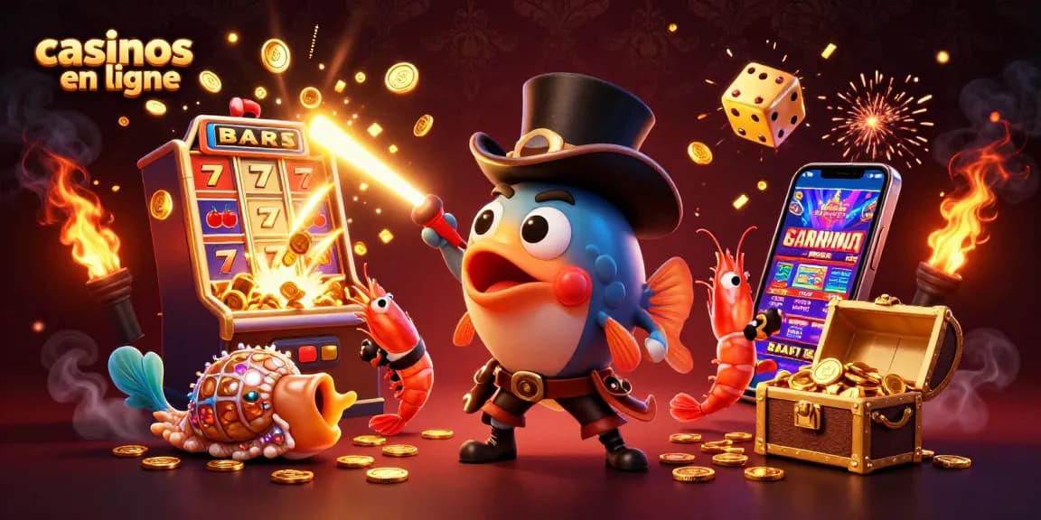 Gagnez gros avec les casinos en ligne et explorez une scène de jeu captivante.