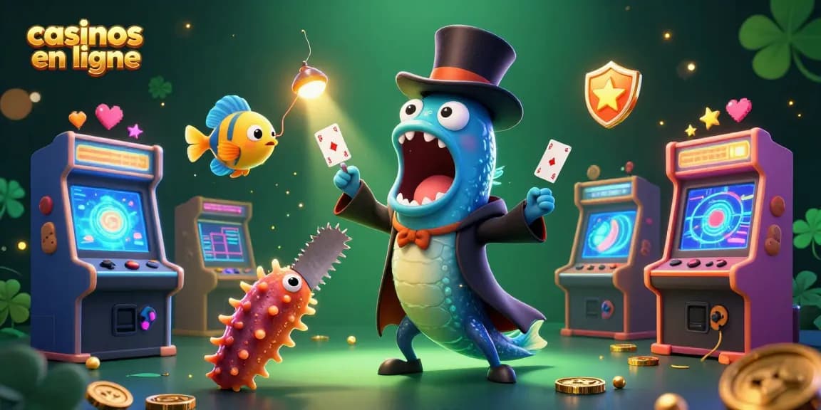 Vivez les casinos en ligne avec un poisson-lanterne et une anguille en magie aquatique.