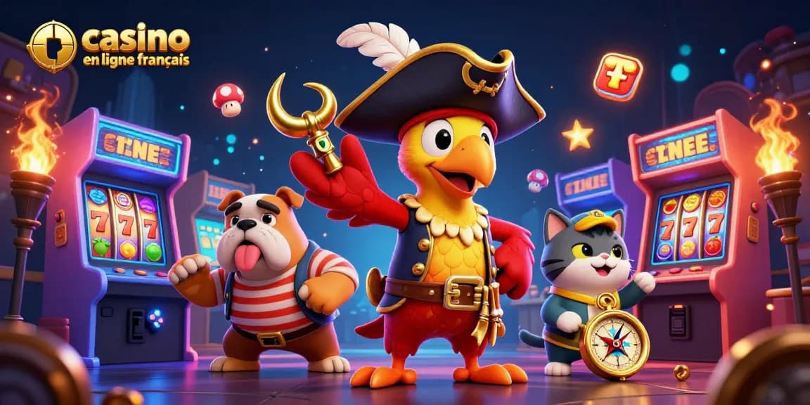 Profitez d'une expérience de jeu inégalée avec casino en ligne français, où le pirate et ses amis font leurs jeux.