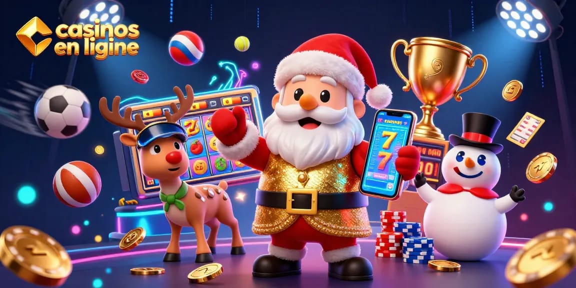 Les casinos en ligne dévoilent un monde magique où un Père Noël 3D et ses amis découvrent des jackpots.