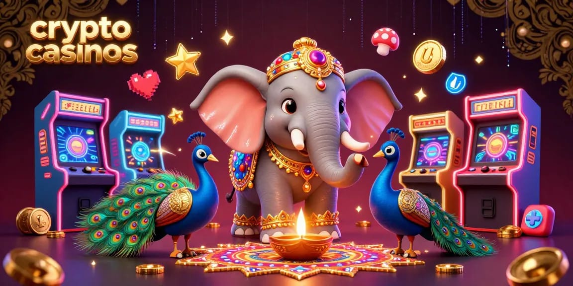 Gagnez sur les crypto casinos avec des jeux dynamiques comme des machines à sous et des éléments de jeux de lumière vibrants.
