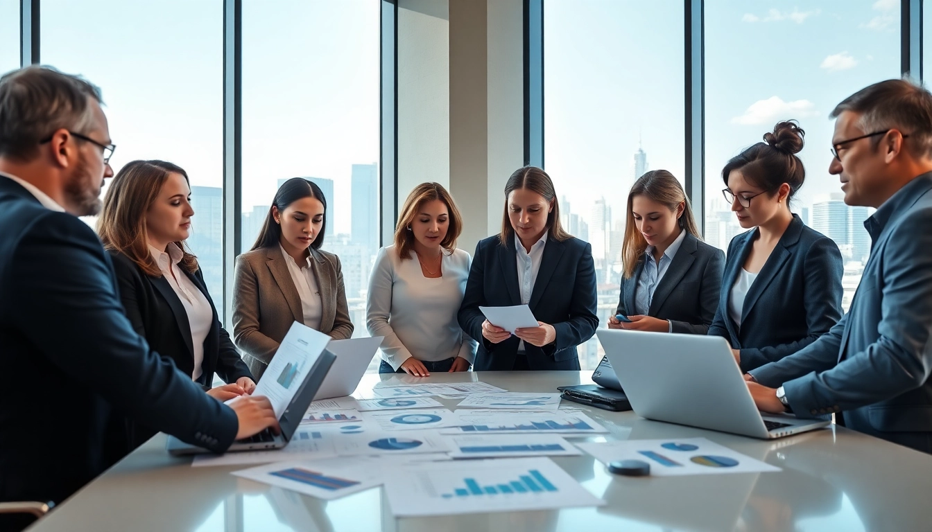 Evaluate Bid-No-Bid Analysis with professionals in a modern meeting environment.