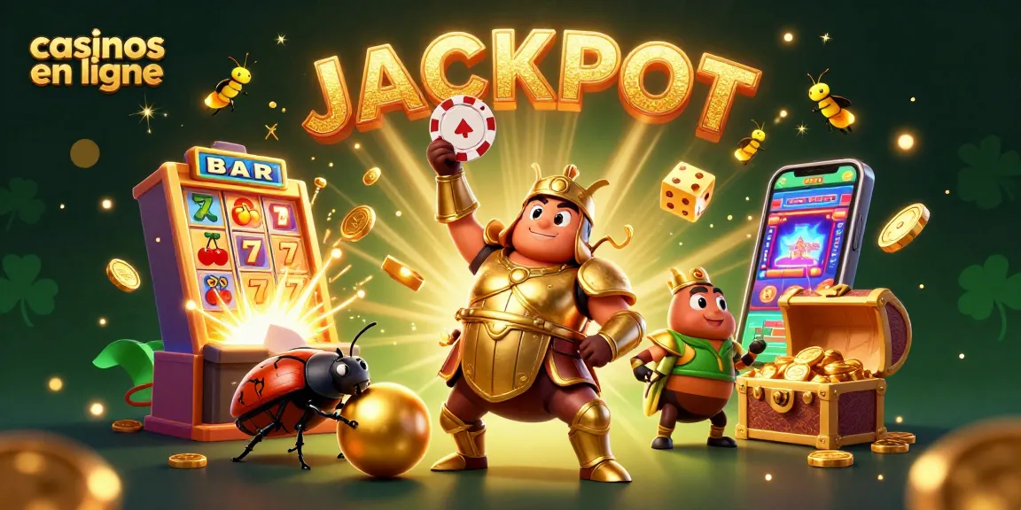 Gagnez avec des jeux de casinos en ligne, plongez dans un univers fantastique rempli de surprises et de jackpots.