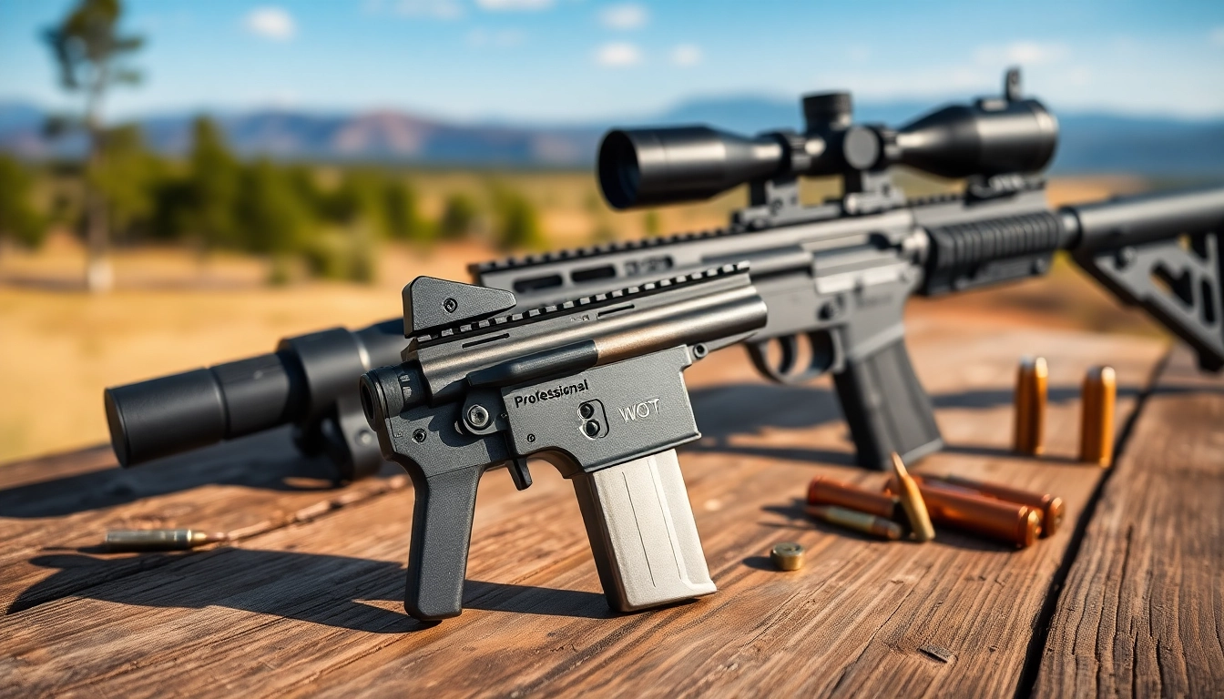 Enhance your AR with the Wot trigger, showcasing precision and design in a tactical setting.