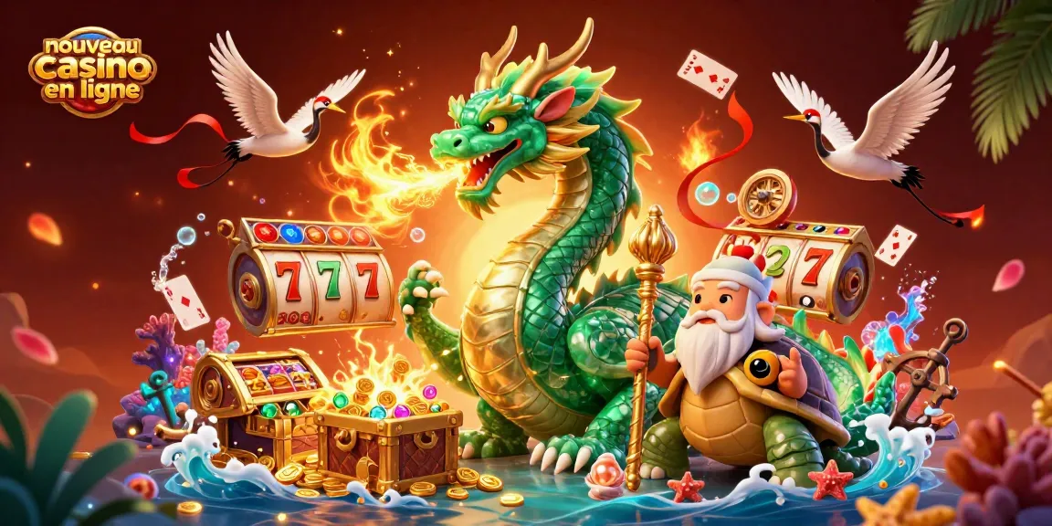 Découvrez les meilleurs jeux des nouveaux casinos en ligne avec une image dynamique et colorée.