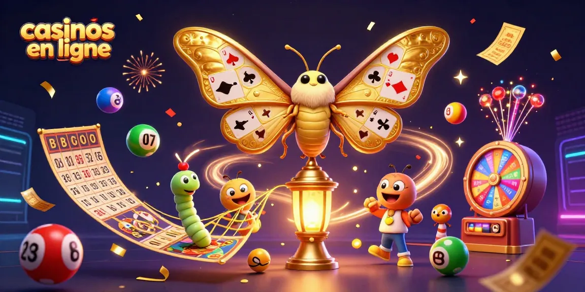 Vivez l'excitation des casinos en ligne avec cette illustration 3D riche en couleurs et en détails.