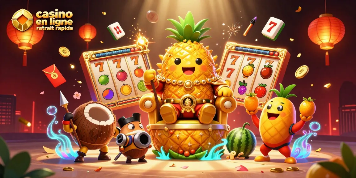Retirez rapidement vos gains avec le casino en ligne retrait rapide, un roi doré et des symboles de jeu luxueux.