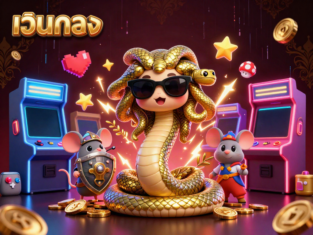 เล่น เว็บตรง กับ เมดูซ่า และนักรบในคาสิโน 3D สุดน่ารัก