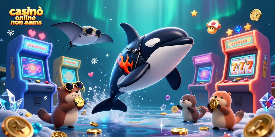 Gioca nei casinò online non aams con un orca biker e tesori sottomarini
