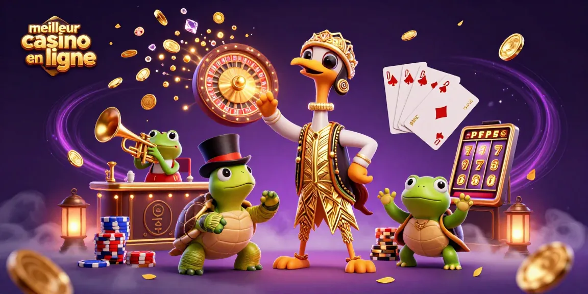 Gagnez avec le meilleur casino en ligne grâce à une scène captivante de jackpots.