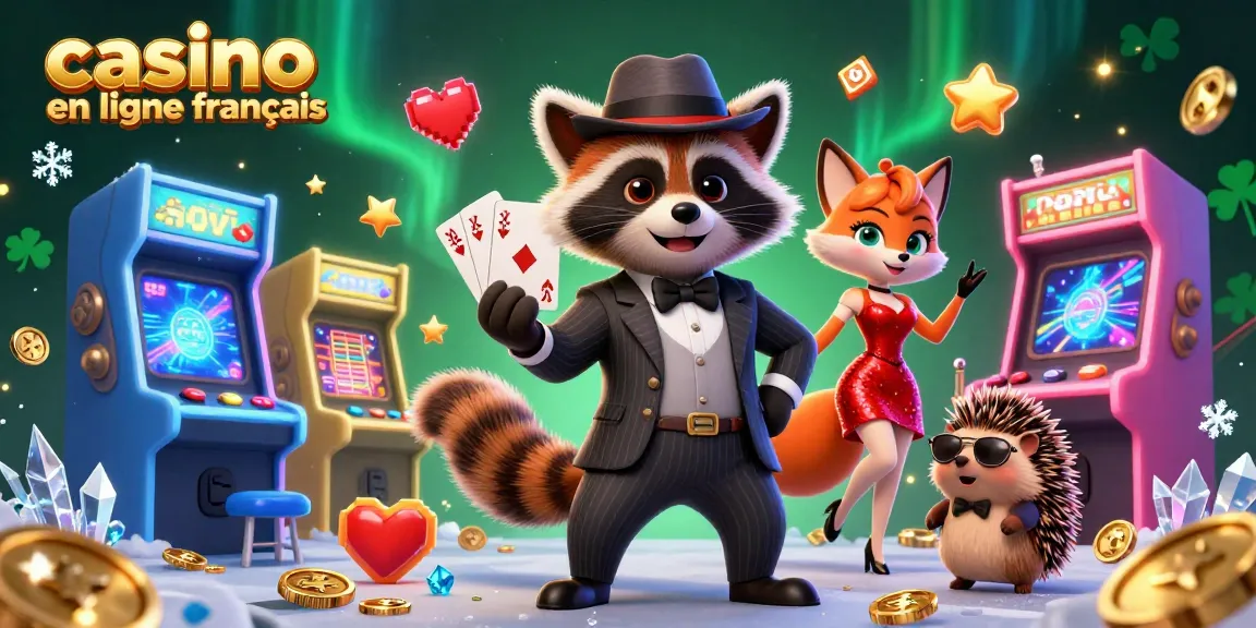 Explorez les graphismes animés avec le casino en ligne français et une ambiance festive.