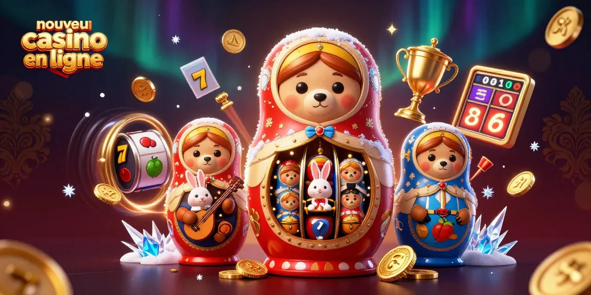 Jouez sur le nouveau casino en ligne avec des ours en costumes de croupiers et des éléments vibrants de casino.