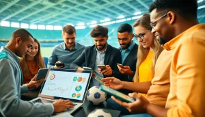 Explore the dynamics of sports betting sites India with diverse users engaged in betting analysis.