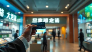 카드깡을 통해 현금을 획득하는 상황을 보여주는 그래픽.