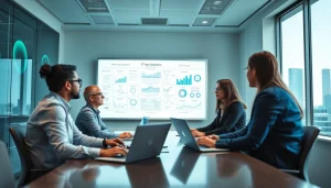 How to Choose a Managed Service Provider in Tampa with IT professionals collaborating in a modern office.