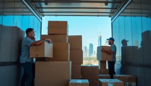 Best Toronto Movers efficiently handling furniture during a city move.