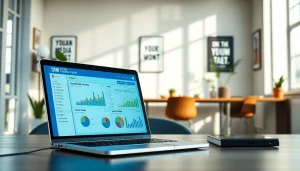 Engage with the innovative smm reseller panel showcased in a professional digital marketing workspace.