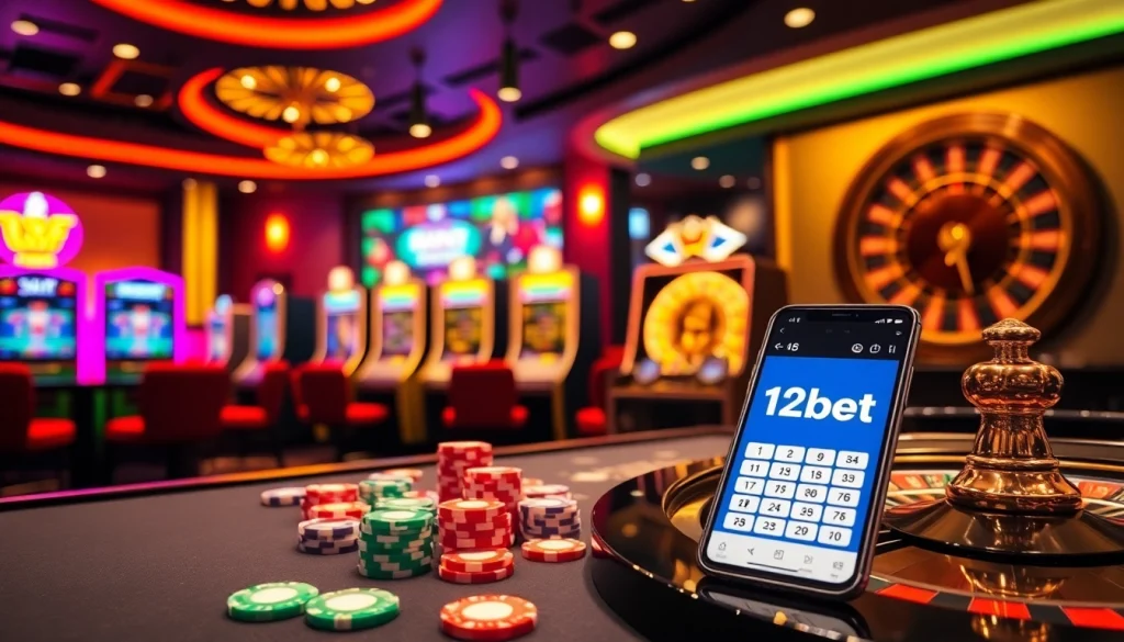 Experience the thrill of ink vao 12bet with vibrant casino tables and dynamic gaming action.