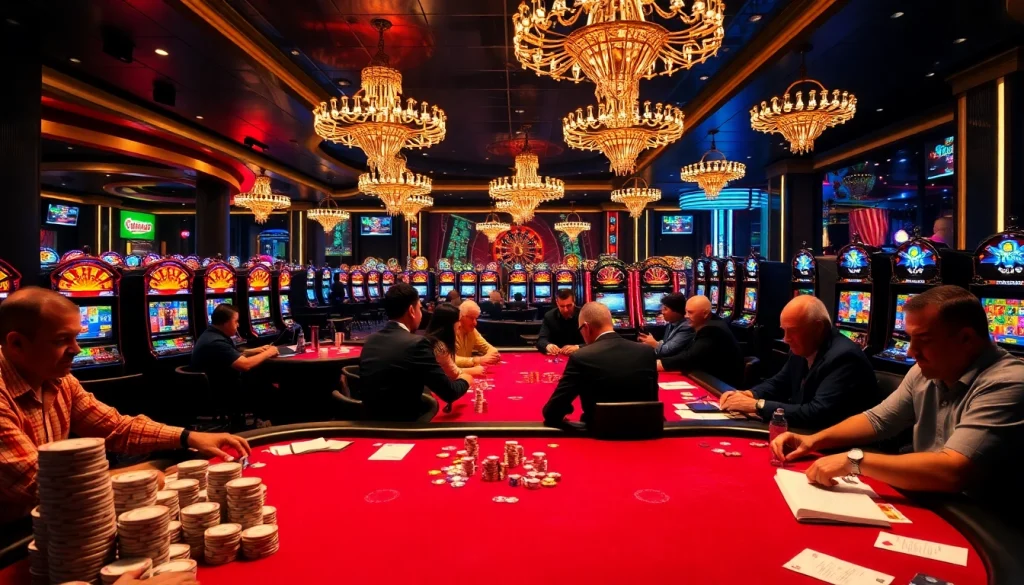 Engaging poker gameplay featuring a high-stakes table at https://f168.today/, highlighting thrilling bets and strategic plays.