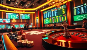 Bongdalu offers an exciting gambling experience with poker tables, chips, and thrilling sports betting.