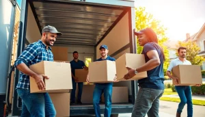 Efficient and professional movers in Vancouver loading a truck, representing the best movers in Vancouver.
