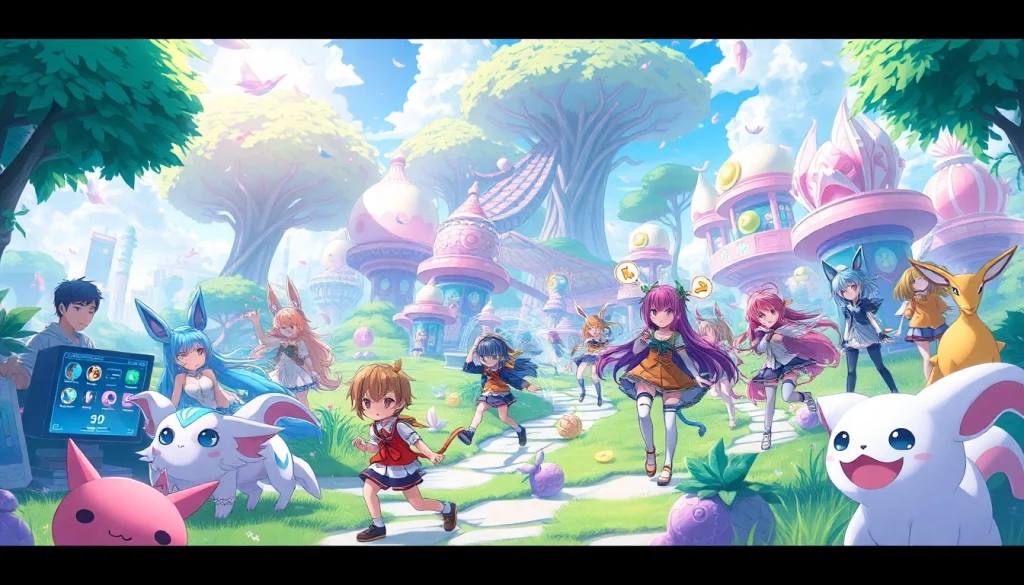 Engaging scene depicting a hentai game with anime characters in action.