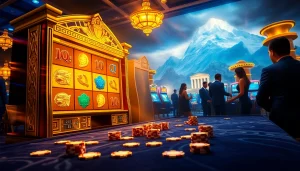 Permainan yang mendebarkan pada mesin slot Olympus dengan visual yang memukau dan elemen kasino.