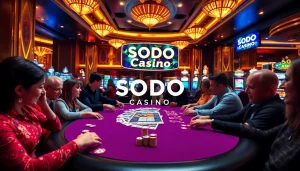 SODO Casino offers an extravagant environment for exciting poker games with vibrant players.