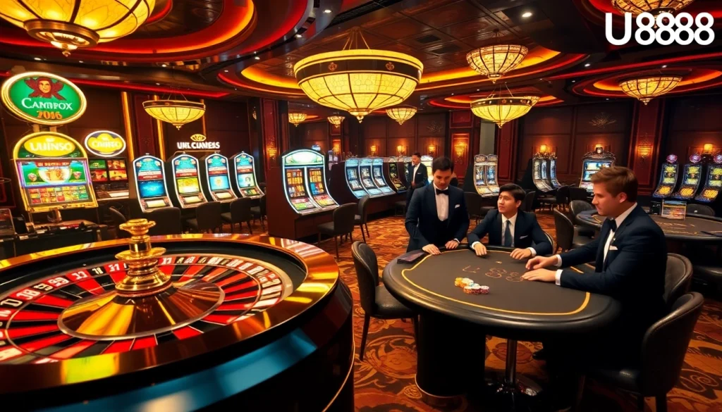Experience the excitement at Trang chủ U888 with thrilling casino games and vibrant visuals.