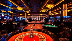 Vivez l'excitation dans un casino fiable en ligne avec des joueurs s'engageant à des tables de jeu élégantes.