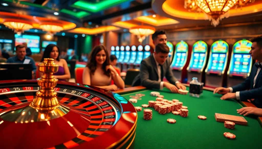 Vivez l'excitation du casino fiable en ligne avec des tables vibrantes et des joueurs captivants.