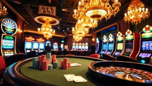 Vivez l'excitation du casino fiable en ligne avec des poker, roulette et machines à sous vibrants.